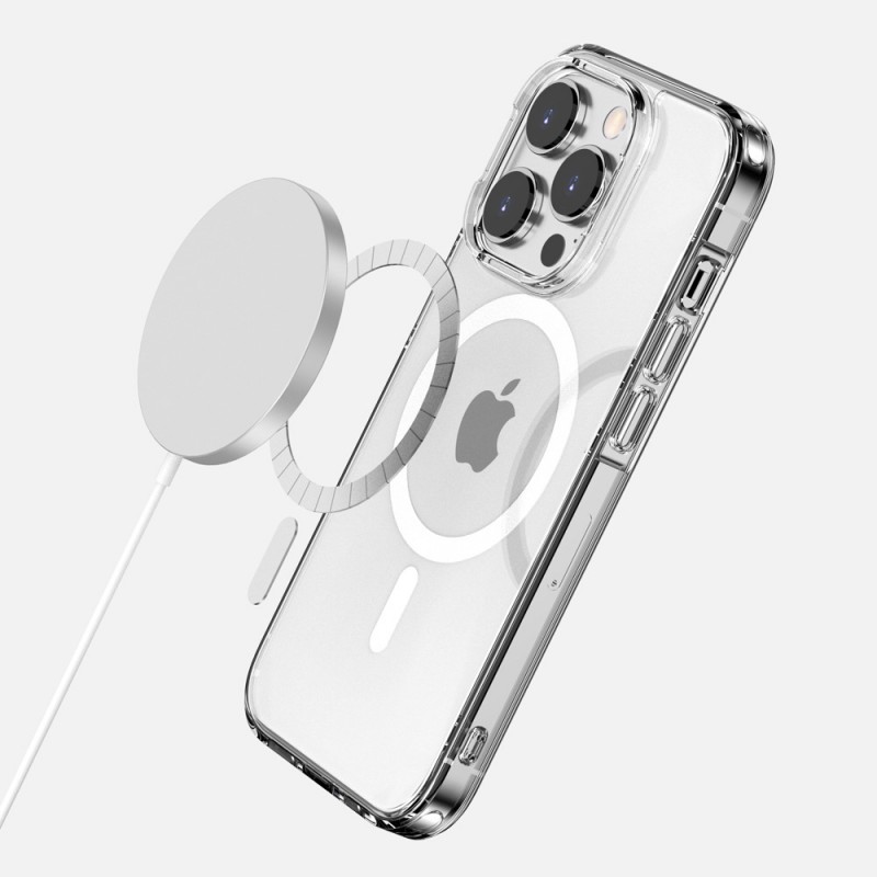 Transparent Magnetic Phone Case with MagSafe